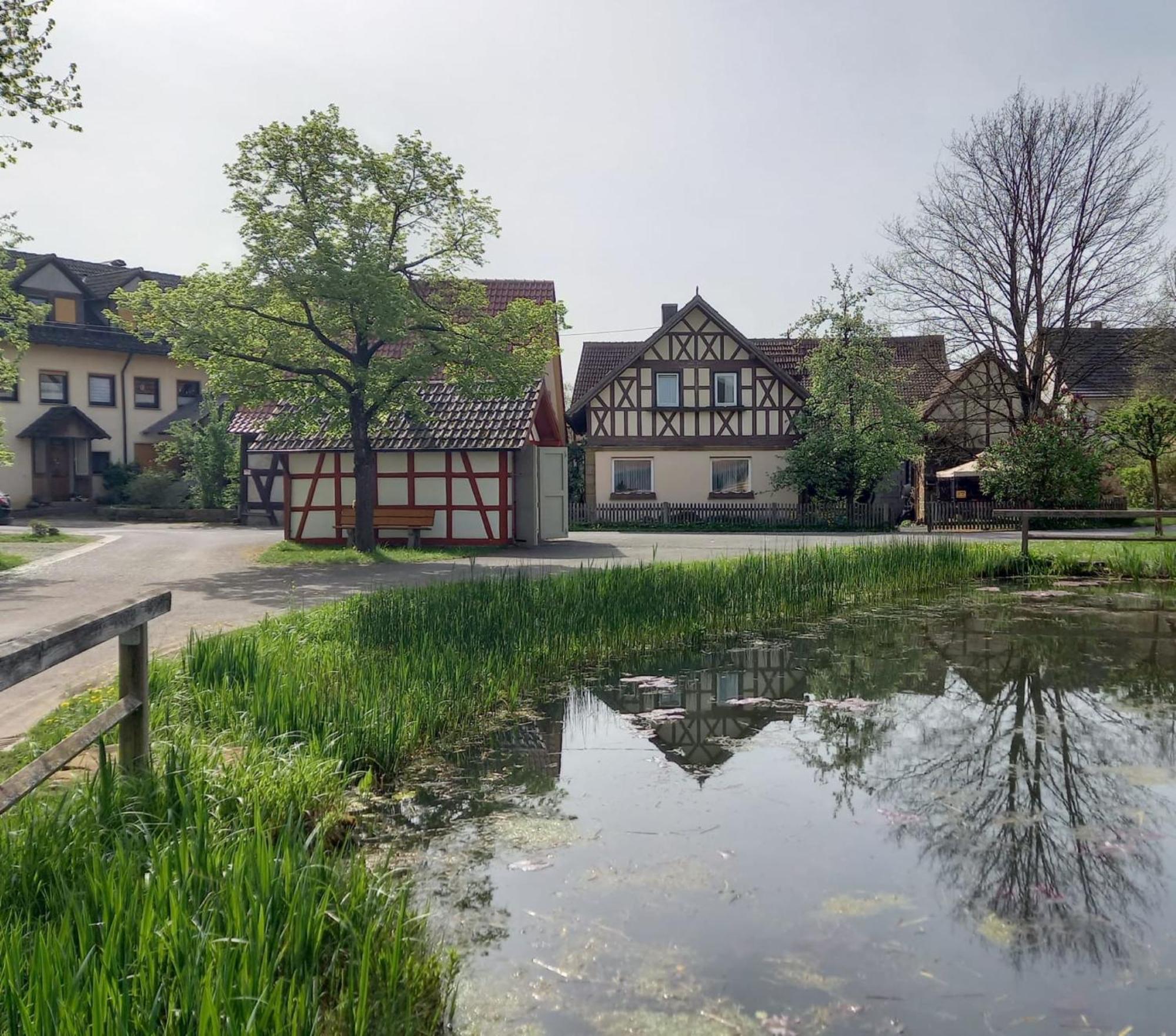 Ferienwohnung Pfadenhauer Pfarrweisach Exterior foto